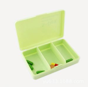 กล่องยาพกพาขายดีอันดับต้นๆ กล่องยา 3 ช่อง - Product Image 2