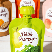Pochette Doypack Personnalisée Imprimée Anti-humidité avec Bec Verseur pour Emballage de Beurre de Cacahuète Liquide, Aliments pour Animaux et Gelée (Pochette Pulvérisatrice 150ml)