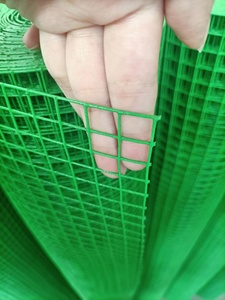 Green 2.5mm Pvc Coated Welded Mesh <b>Wire</b> 1" Mesh Hole 5ft*10m Mesh Roll - Product Image 1