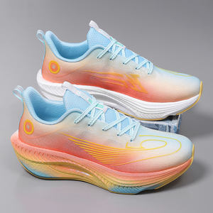 Sneakers Chunky Sfumate da Donna 2026, <span class=keywords><strong>Scarpe</strong></span> da Corsa Leggere, Sneakers con Zeppa Alta da Uomo per Aumentare l'Altezza, Ideali per l'Uso Quotidiano Casual - Product Image 5