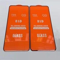 Protection d'écran en verre trempé à colle intégrale pour TECNO Pop 5c Camon 18i Camon 18 Premier Camon 18P 11H 21D