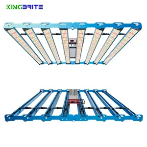 لا توجد ضرائب على الاتحاد الأوروبي! 2024 KingBrite P55-650W/800W سامسونج LM301H EVO+Osr (660nm+730nm) قضبان دوارة مصباح LED متدرج يحل محل LM301B