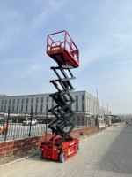 Plateforme aérienne compacte robuste à faible bruit pour travaux en intérieur – 4M, 6M, 8M, 10M, 12M, 14M