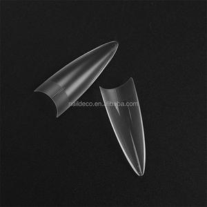 Ligne de Position longue Stiletto demi-couverture gravure ongles conseils Gel ou colle presse sur <span class=keywords><strong>ongle</strong></span> Art ligne d'étalonnage <span class=keywords><strong>faux</strong></span> ongles - Product Image 4