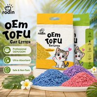 Fournisseur Vérifié Litière pour Chat en Fibre de Soja Hautement Absorbante Chaîne d'Approvisionnement Fiable Sable pour Animaux à Base Végétale Litière pour Chat au Tofu