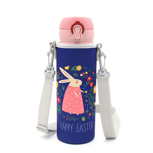 De Color de portador de la botella de agua titular bolso con correa de hombro para los niños de los niños - Product Image 5