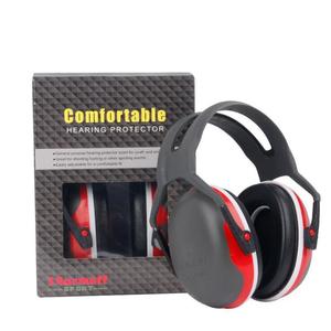 Orejeras tipo diadema de espuma negra con reducción de ruido para dormir, maquinaria industrial, aeronaves y tiro. - Product Image 3