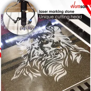 Wattsan 1610 ST 50w 60w 80w Co2 Desktop Laser Engraving Cutting Machine CO2 Laser Cutting Tools