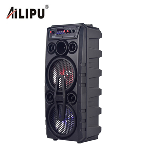 Haut-parleur portable professionnel Ailipu à double haut-parleur de 6,5 pouces, lecteur USB, haut-parleur de fête, qualité supérieure, haut-parleur sans fil d'extérieur - Product Image 2