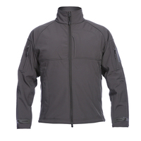 Vestes softshell d'extérieur avec logo personnalisé pour hommes Manteau de camping, de randonnée coupe-vent imperméable Veste softshell tactique pour homme
