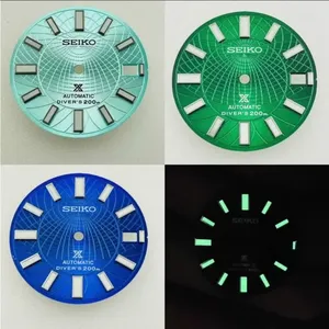 Montre de plongée de luxe avec cadran NH35 lumineux de 28,5 mm en métal, compatible avec les mouvements NH35/NH36/4R35/4R36, outil de réparation et accessoire - Product Image 6