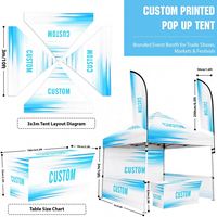 Tente Pop-up Personnalisée OEM 3x3m, Auvents en Tissu Oxford 600D, Tentes à Structure en Aluminium pour Événements, Fournisseur de Housses de Table