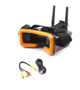 LS-VR009 5.8Ghz Fpv Bril Video Headset 5.8G 40ch Hd <span class=keywords><strong>3</strong></span> Inch 16:9 Display Mini Fpv Bril Professionele Drone Quadcopter Gebruik - Product Image 1