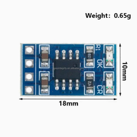 MPPT Mini module de chargeur solaire pour batterie 18650 Lifepo4/li-po 3.7V 1A