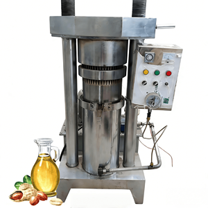 เครื่องกดน้ำมันไฮดรอลิกอเนกประสงค์สำหรับวัสดุหลากหลายประเภท รวมถึงถั่ว เมล็ดพืช และผลไม้<span class=keywords><strong>บาง</strong></span>ชนิด - Product Image 1