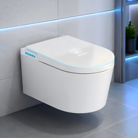 Ensemble WC intelligent monobloc électrique mural automatique pour hôtel de luxe - Vente en gros