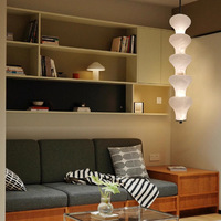 Luminaire suspendu en marbre naturel de style italien luxueux avec albâtre espagnol pour hall d'hôtel, salon, îlot, villa, hall