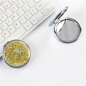 กระจกแต่งหน้าสองด้านขนาดเล็กกระจกพกพาแบบปรับแต่งได้ - Product Image 6
