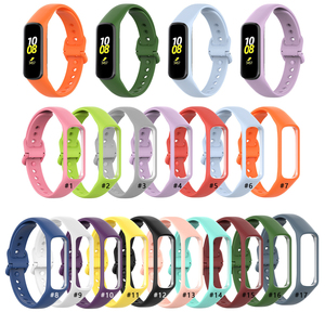 Bracelet de montre en silicone respirant Tengyue pour Galaxy <span class=keywords><strong>Fit</strong></span> <span class=keywords><strong>2</strong></span> SM-<span class=keywords><strong>R220</strong></span>, bracelet de remplacement multicolores tendance - Product Image 6