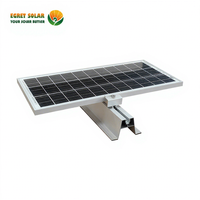 Accessoires solaires en gros : Kit de rails miniatures en aluminium pour montage sur toit métallique