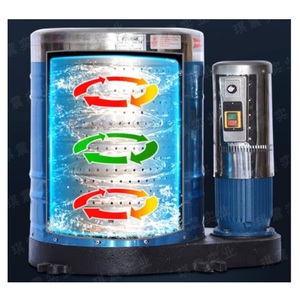 NUEVA Lavadora Centrífuga Portátil de Acero Inoxidable con Motor y Centrifugadora, Capacidad de 20-30 kg/h, 220V - Product Image 3