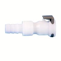 1/8 "1/4" 5/16 "3/8" ID Tube Tuyau D'eau En Plastique POM Raccord Valvé Non Valvé Femelle Raccord De Tuyau À Raccordement Rapide