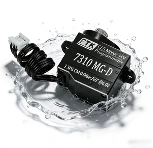 PTK 7310C MG-D Micro Servo de Control Remoto DIY de Fábrica para Coche de Derrape TRX4, Piezas de Engranaje Metálico para Coche <span class=keywords><strong>Mosquito</strong></span> - Product Image 2