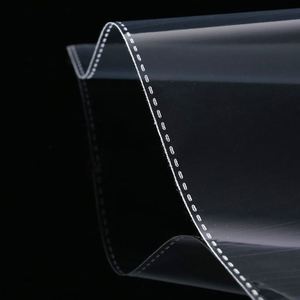 Feuilles transparentes en PLA/PE/OPP, sacs en plastique givrés avec fermeture éclair, emballages refermables en PVC, sacs en cellophane personnalisés - Product Image 2