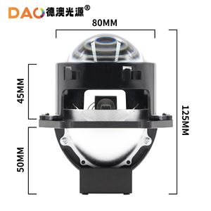 Dao <b>Led</b> <b>Headlights</b> B8 Bi-Xenon Lens 30000 Lm 6000K 12V Universal Retrofit Upgrade - Product Image 4