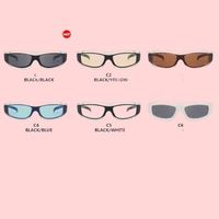 Lunettes de soleil sportives futuristes steampunk pour femmes, verres PC UV400, monture ovale, style urbain, pour l'extérieur, cadeau