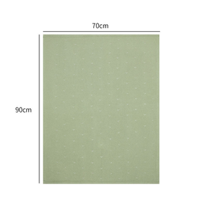 Oeko <span class=keywords><strong>Tex</strong></span> inverno 70*90 CM coperta in cotone 100% a punti cavi Super morbida coperta a maglia per passeggino Pointelle - Product Image 2