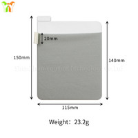 Expédition rapide, pochette adhésive pour souris, support de souris sans fil, sac à souris adhésif réutilisable pour ordinateur portable