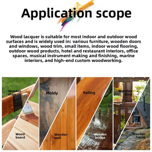 LOULAN L-01 Eco-friendly Water-based <b>Wood</b> <b>Paint</b> <b>for</b> <b>Outdoor</b> <b>Wood</b> Renovation Anti-corrosion <b>Waterproof</b> Transparent Coating - Product Image 4