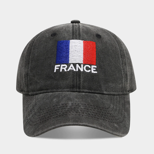 Gorra de Béisbol Vintage Lavada con Bordado de Bandera de País de la Copa <span class=keywords><strong>Mundial</strong></span> de Fútbol 2026, con Hebilla Metálica, para Aficionados - Product Image 6