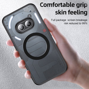 Étui mat givré pour rien téléphone 2A 2 1 Films d'objectif protecteur de caméra anneau magnétique clair couverture arrière transparente Wls94 Wlons - Product Image 3