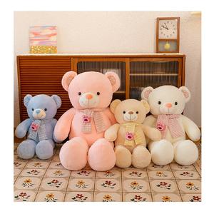 Juguete de piel de oso de piel suave personalizado de gran tamaño, regalo de Navidad, juguetes de animales de peluche, almohadas y posicionadores funcionales - Product Image 1