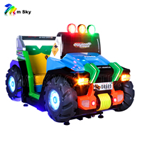 Máquina de Videojuegos para Niños M SKY Off-Road X Sky Simulator, Simulador de Carreras, de Fibra de Vidrio, Operada con Monedas, Equipo para Interiores con Soporte en Inglés