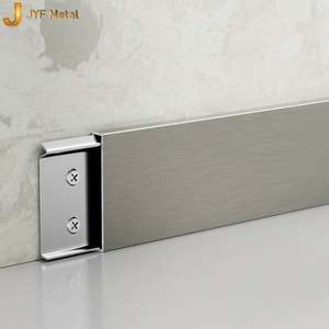 JYFMETAL LL417 Stainless Steel Skirting Profiles Baseboard <b>Tile</b> Trims Apartment Use Waterproof Durable High Quality Contemporary - Product Image 6