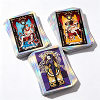 Carte cadeau TOG personnalisée TEDDY pour voyages en plein air, en vinyle, résistante aux UV, avec logo holographique, collection Anime