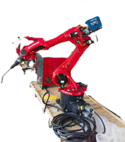 Robot de soudage domestique à six axes Kuka, moteur à refroidissement par eau de 5,5 kW, zone de travail de 2000x1200x1500 mm, système de contrôle Smartmill