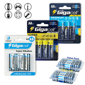 Batterie <span class=keywords><strong>AA</strong></span> 1.5V LR6 Super Alcaline con Durata di Conservazione di 5 Anni per Telecomandi TV, Dispositivi Domestici ed Elettronici - Product Image 2