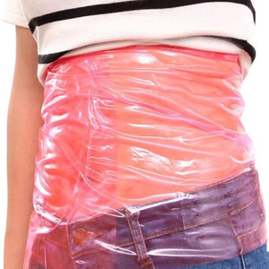 <strong>Plus</strong> <strong>Size</strong> Pink Thigh and Waist Shaper Sauna Slimming <strong>Belt</strong> for Women and Girls Enhances Thighs and Burns Fat - Product Image 1