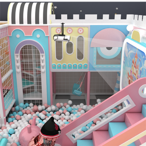 Instalaciones de Entretenimiento Infantiles con Temática de Dulces Personalizadas, Toboganes Comerciales, Equipos de Juegos Grandes, Set de Juegos Interiores para Niños - Product Image 3