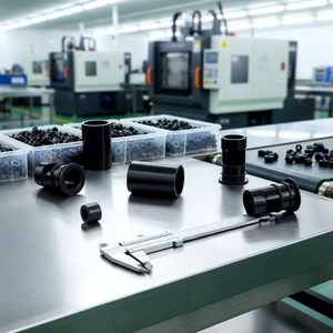 Boccole Flangiata in Plastica per Produzione di Massa, Piccole Boccole in Plastica con Dimensioni Personalizzate - Product Image 1