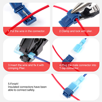 Connecteur de raccordement rapide mâle de type T avec boîtier PC pour connexions RF, FPC, alimentation, micro-ondes et câbles