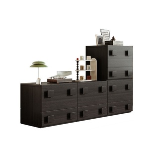 Mesita de Noche Moderna y Sencilla de Madera Carmen, Gabinete de Almacenamiento para Dormitorio, Mueble para TV, Cómoda Multifuncional - Product Image 5