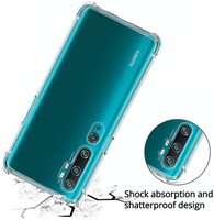 Étui à anneau d'airbag TPU souple antichoc de 1.5mm pour Xiaomi Redmi Note 9S Pro Max Mi10 Lite Ultra Poco X3 NFC X2 F2 9A 9C 10X