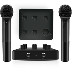 OEMワイヤレスマイクカラオケミキサーレシーバーホームシアターシステム用ホームオーディオ機器KTVTVアンプスピーカースピーカー - Product Image 3