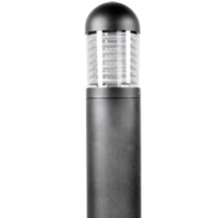 Lumière de pelouse LED IP65 de haute qualité Options d'alimentation personnalisées Boîtier en aluminium moulé sous pression Éclairage de borne traditionnel pour une utilisation sur route