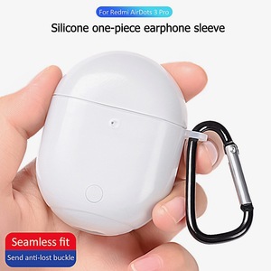 Funda protectora para auriculares inalámbricos para Xiaomi <span class=keywords><strong>Redmi</strong></span> <span class=keywords><strong>Airdots</strong></span> <span class=keywords><strong>3</strong></span> Pro/<span class=keywords><strong>Redmi</strong></span> <span class=keywords><strong>Buds</strong></span> <span class=keywords><strong>3</strong></span> Pro Funda de silicona transparente - Product Image 4